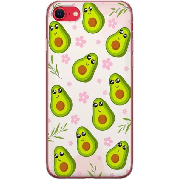 Apple iPhone SE (2020) Gennemsigtig cover Avokado