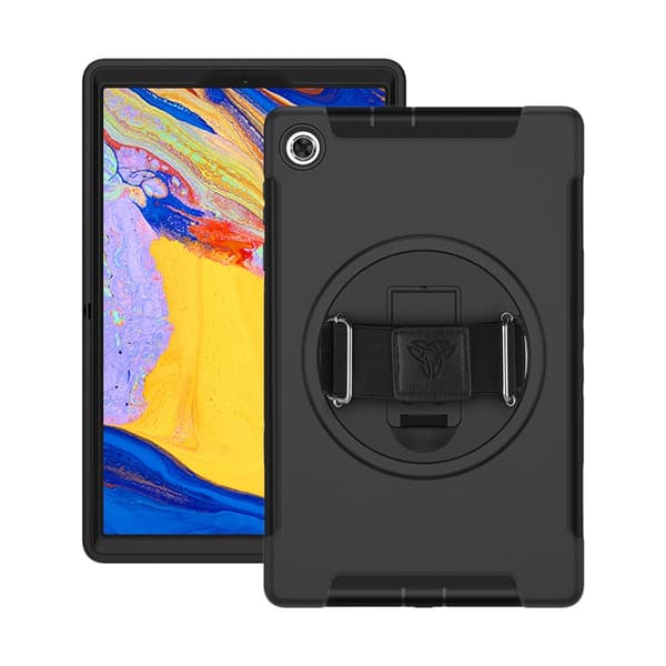 Armor-X Lenovo Tab M10 Plus TB-X606F Skal Rainproof Rugged Case Hand Strap Kickstand