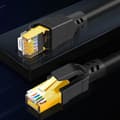Miniatyrbild 2 av 6: CableCreation 50 cm Cat8 40Gbps S/FTP Nätverkskabel Svart