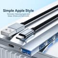 Miniatyrbild 5 av 6: ESSAGER USB-C Hub 4x USB-A 2.0 Portar Aluminium Silver