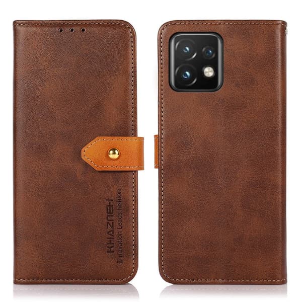 KHAZNEH Motorola Edge 40 Pro 5G Fodral Dual-Color Brun