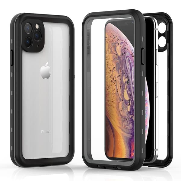 REDPEPPER iPhone 11 Pro Max Skal 360 Vattentätt IP68 Svart