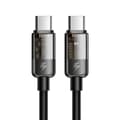 Miniatyrbild 1 av 6: Mcdodo 1.2m 100W USB-C - USB-C Auto Off Kabel Svart