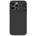 Miniatyrbild 1 av 6: NILLKIN iPhone 14 Pro Max Skal CamShield Silky Liquid Svart