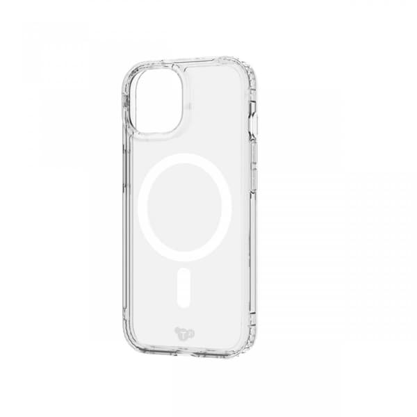 Tech21 iPhone 13/14/15 Deksel Evo Clear MagSafe Transparent