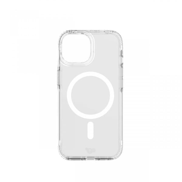 Tech21 iPhone 13/14/15 Deksel Evo Clear MagSafe Transparent