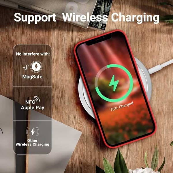 Kuminen iskunkestävä kotelo iPhone XR - PUNAINEN
