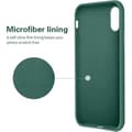 Miniatyrbild 5 av 7: Gummibelagt Stöttåligt Skal iPhone XR - Grön