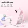 Miniatyrbillede 3 af 6: Gummibelagt stødsikker etui iPhone 15 Plus - Pink