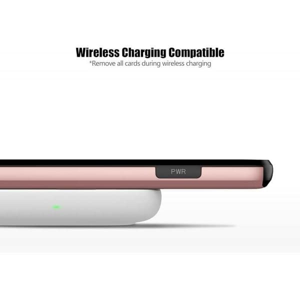 iPhone 11 Stöttåligt Skal Kortfack StreetWise - Roseguld
