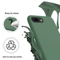 Miniatyrbillede 2 af 6: Gummibelagt stødsikker etui iPhone 7 Plus / 8 Plus- Grøn