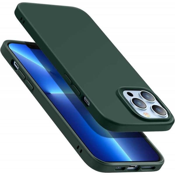 Kuminen iskunkestävä kotelo iPhone 11 Pro- vihreä