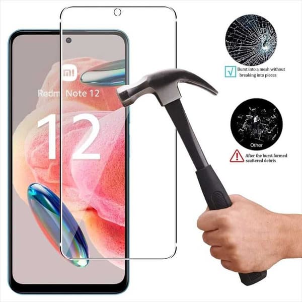Xiaomi Redmi Note 12 4G Härdat glas 0.26mm 2.5D 9H