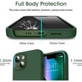 Miniatyrbillede 4 af 8: Gummibelagt stødsikker etui iPhone 13- Grøn