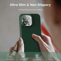 Miniatyrbillede 5 af 8: Gummibelagt stødsikker etui iPhone 14 Pro Max- Grøn