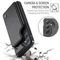 Miniatyrbild 4 av 8: CaseMe Stöttåligt Skal Korthållare Stativ 4-Fack Samsung S23 Svart