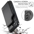 Miniatyrbild 4 av 8: CaseMe Stöttåligt Skal Korthållare Stativ 4-Fack Samsung S23 Plus Svart