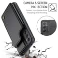 Miniatyrbillede 3 af 7: CaseMe Shockproof Cover Kortholder Stander 4-rums Samsung A34 5G Sort