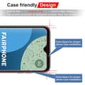 Miniatyrbild 6 av 6: Fairphone 4 Härdat glas 0.26mm 2.5D 9H