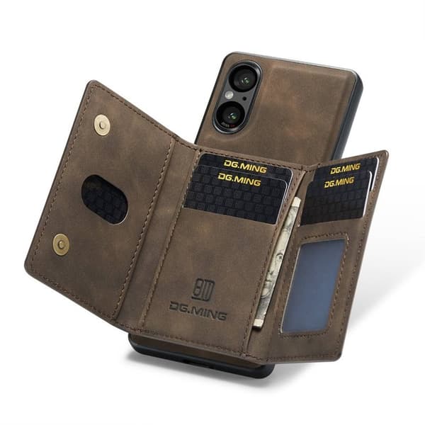 DG-Ming M2 deksel Sony Xperia 5 V - Coffee