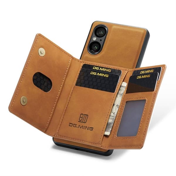 DG-Ming M2 deksel Sony Xperia 5 V - Brun