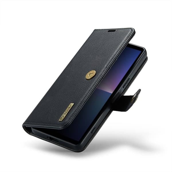 Lompakkokotelo DG-Ming 2i1 Sony Xperia 5 V - Musta