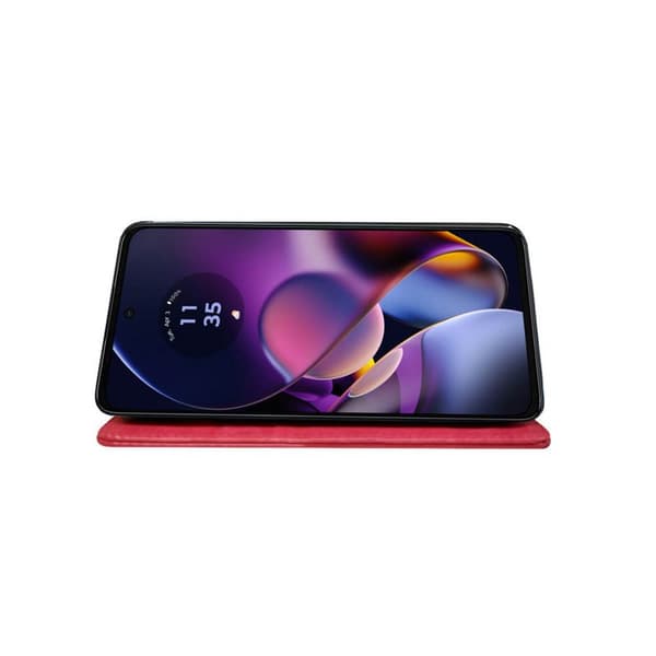 Wallet cover 3-kort Motorola Moto G54 - Lyserød