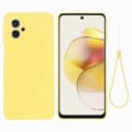 Miniatyrbilde 2 av 3: Liquid silikondeksel Motorola Moto G54 - Gul