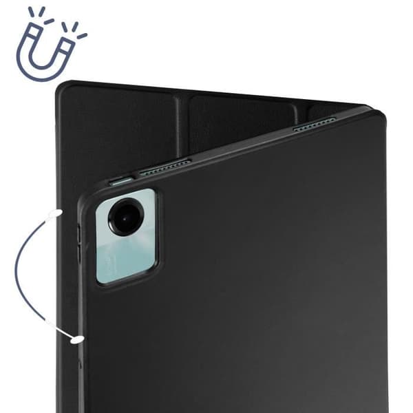 Fodral för Xiaomi Redmi Pad SE Trifold Support Video och tangentbord Svart - AVIZAR - Foliofodral i konstläder