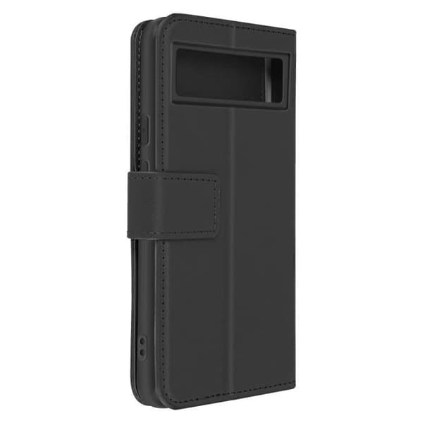 Fodral för Google Pixel 8 Flip Wallet Support Video Essential Series Black