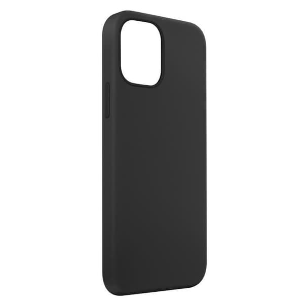 Coque för iPhone 12 och 12 Pro - AVIZAR - Klassisk Fodral - Mjuk Silikon - Svart