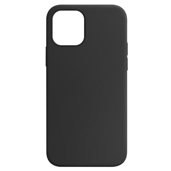 Coque för iPhone 12 och 12 Pro - AVIZAR - Klassisk Fodral - Mjuk Silikon - Svart