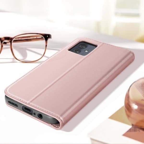 Fodral till Motorola Moto G54 - AVIZAR - Binfen Color Series - Helkroppsskydd - Stativ