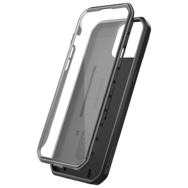 Coque iPhone 15 Pro - SUPCASE - Unicorn Beetle Pro - Stöttålig - Militärstandard MIL STD 810G - Svart