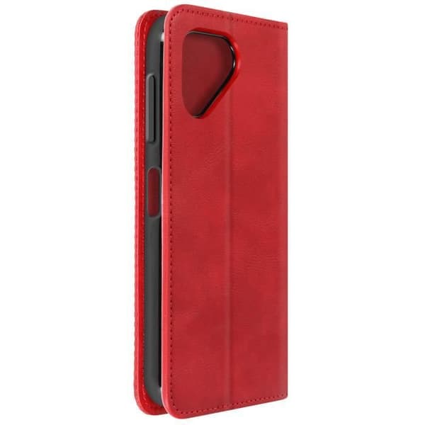 Fodral till Fairphone 5 - AVIZAR - Geo Red Collection - Fullständigt skydd - Videostativfunktion