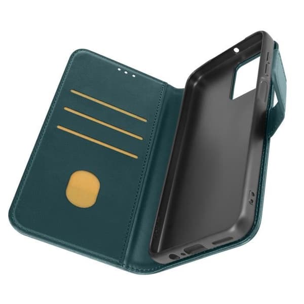 Fodral till Motorola Moto G54 plånboksställ Series Binfen Färg Mörkgrön