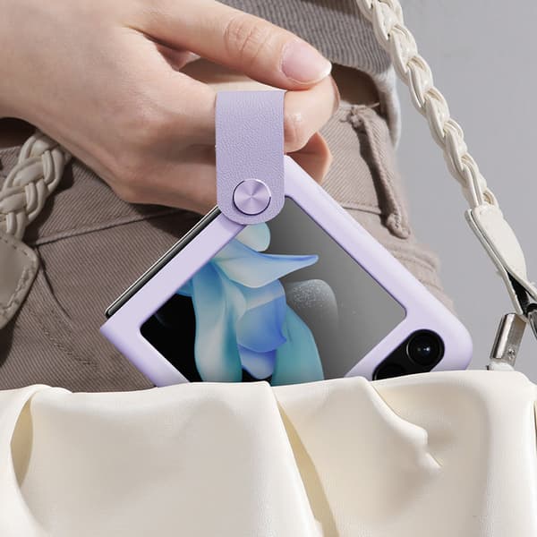 Nillkin Flex Flipdeksel til Samsung Galaxy Z Flip 5 - Sort