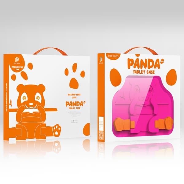 DUX DUCIS Samsung Galaxy Tab A9 Plus Kuori Panda Magenta