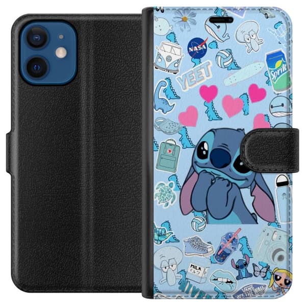 Apple iPhone 12  Plånboksfodral stitch
