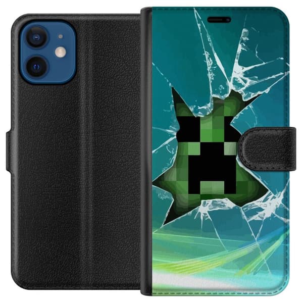 Apple iPhone 12  Lompakkokotelo Minecraft