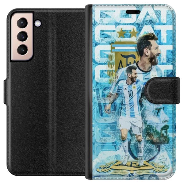 Samsung Galaxy S21 Lompakkokotelo Messi