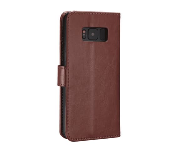 Samsung S8 Plånboksfodral i Läder- 3 Kortfack - 6 Färger