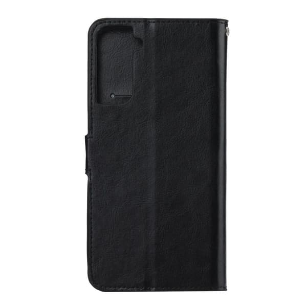 Samsung Galaxy S21 Plånboksfodral Skal i Läder - 3 Kortfack - 6 Färger