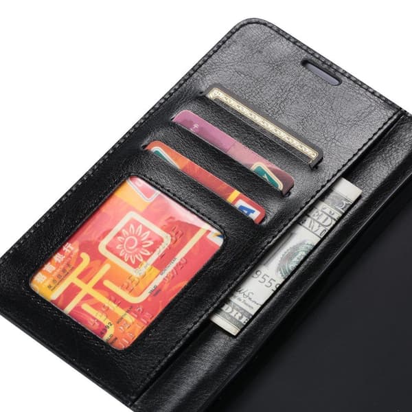 Samsung Galaxy S21 Plånboksfodral Skal i Läder - 3 Kortfack - 6 Färger