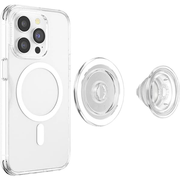 Popsockets PopGrip for MagSafe Läpinäkyvä