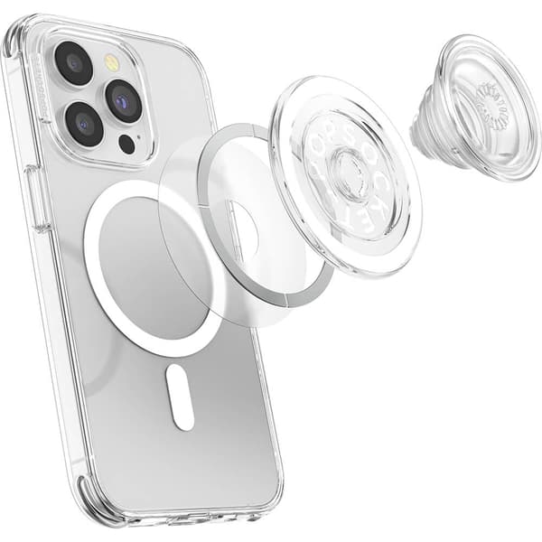 Popsockets PopGrip for MagSafe Läpinäkyvä
