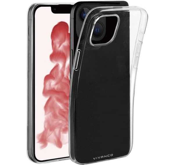 Vivanco-deksel Super Slim Apple iPhone 14 Plus, gjennomsiktig (63489)