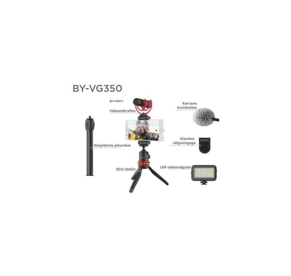 Boya vlogging kit Advanced BY-VG350