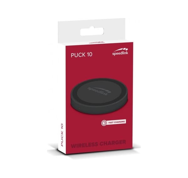 Speedlink trådlös laddare Puck 10, svart (SL-690403-BK)