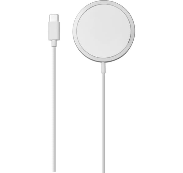 Vivanco trådløs oplader Magnetisk 15W Apple iPhone, hvid (62960) Hvid